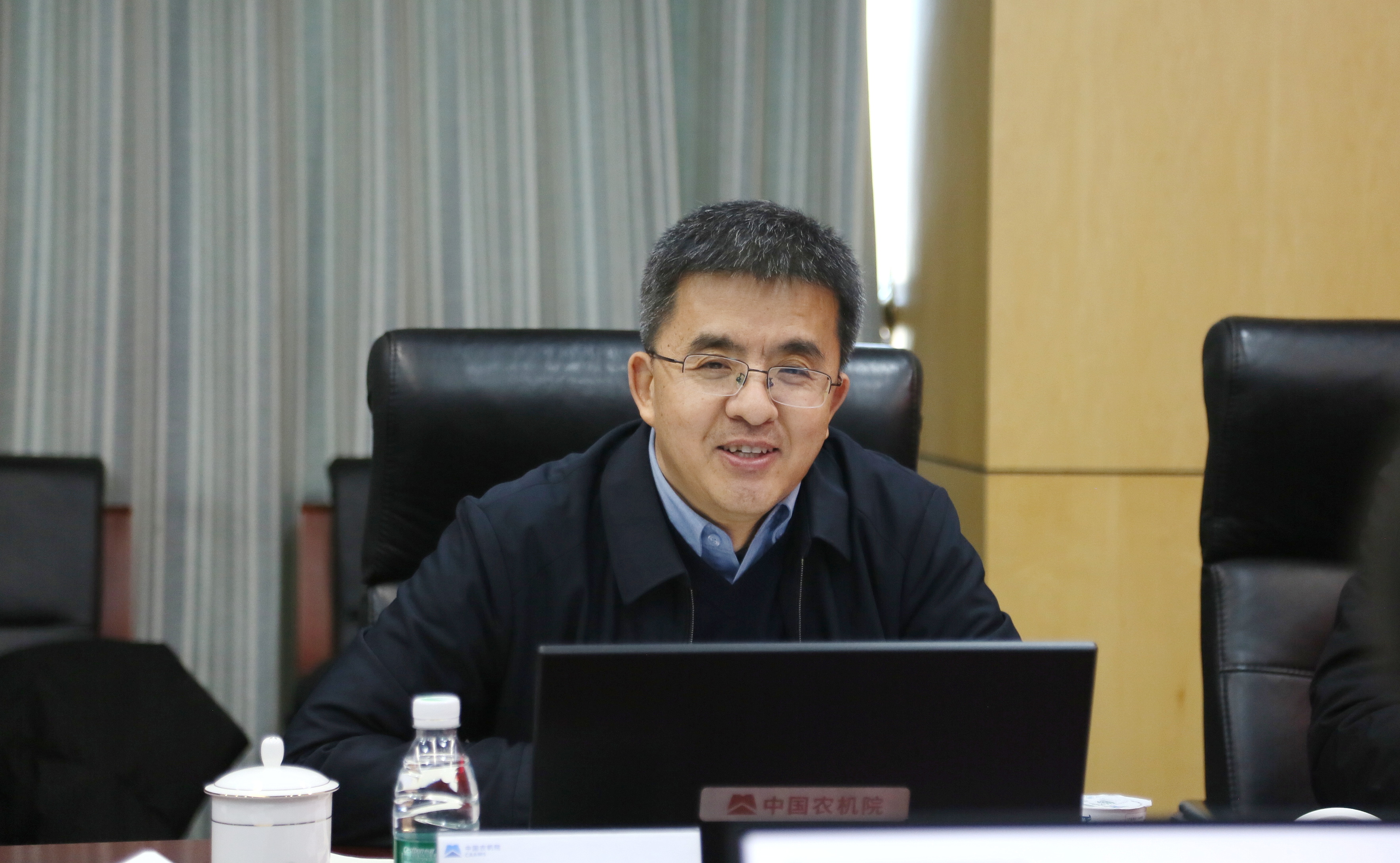 校长刘竹青带队赴中国农业机械化研究院调研-东北农业大学