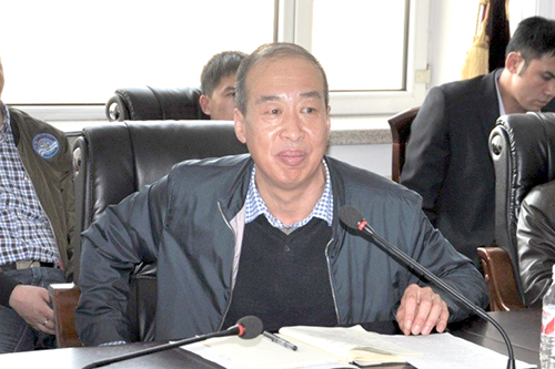 后勤处党委书记高越山做工作解读