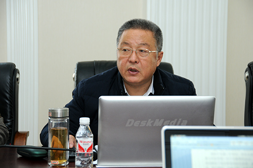校党委书记孙登林作总结讲话