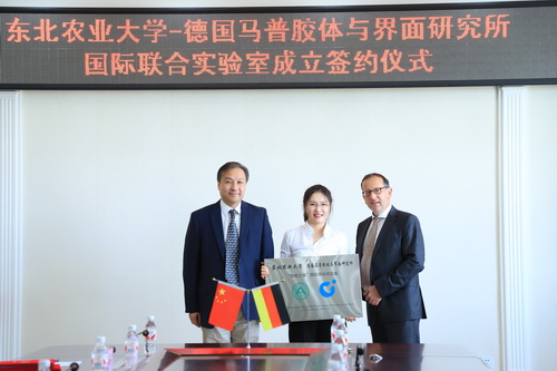 聚焦双一流建设我校与德国马普胶体与界面研究所成立国际联合实验室